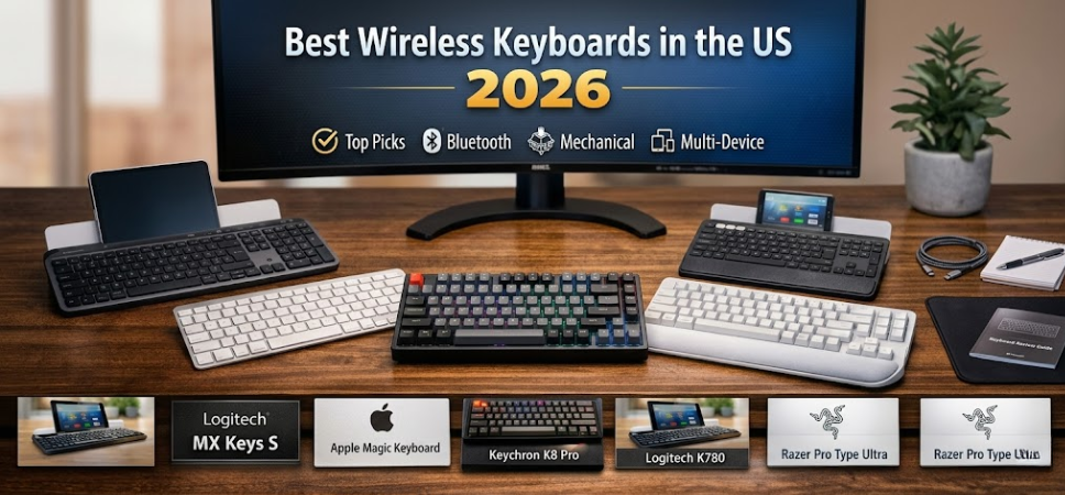 Best Wireless Keyboards in the US