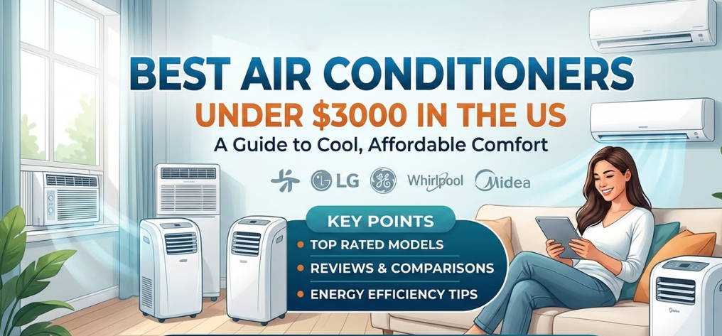 Best Air Conditioners Under $3000 in the US