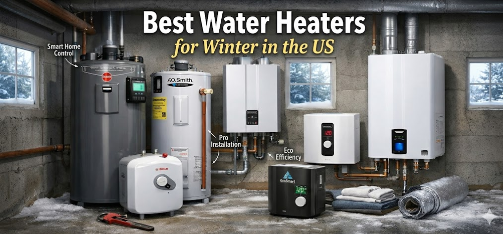 Best Water Heaters for Winter in the US