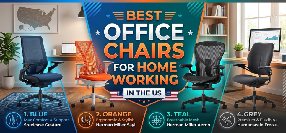 Best Office Chairs for Home Working in the US