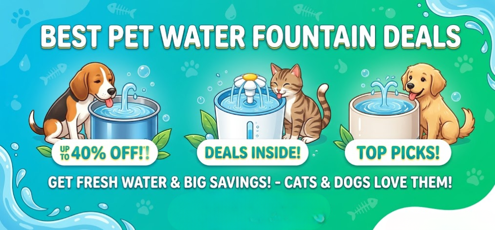 Best Pet Water Fountain Deals