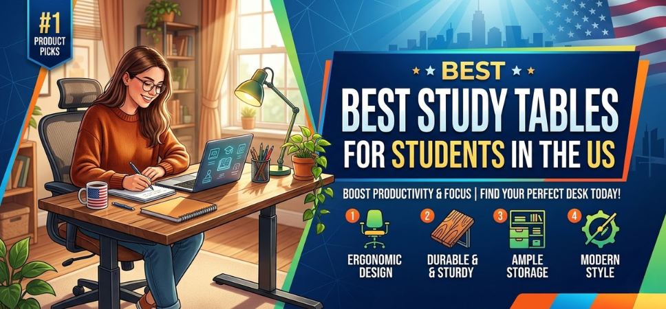 Best Study Tables for Students in the US