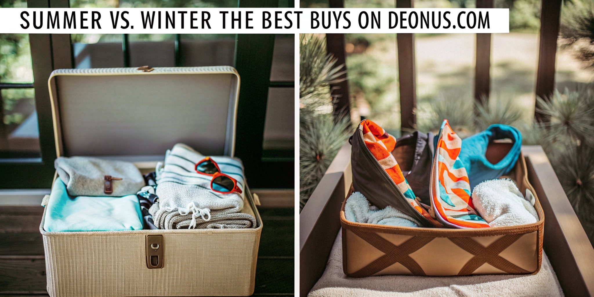 Summer vs. Winter: The Best Buys on Deonus.com
