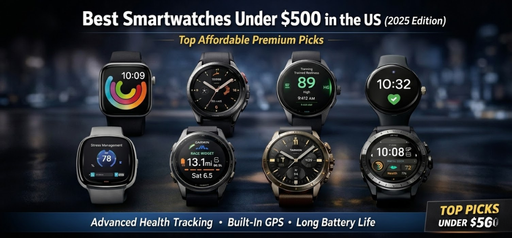 Best Smartwatches Under $500