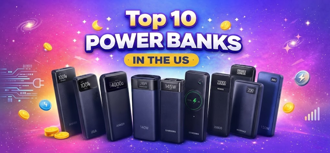 Top 10 Power Banks in the US 