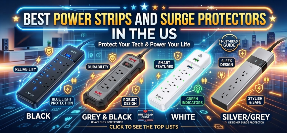 Best Power Strips and Surge Protectors in the US