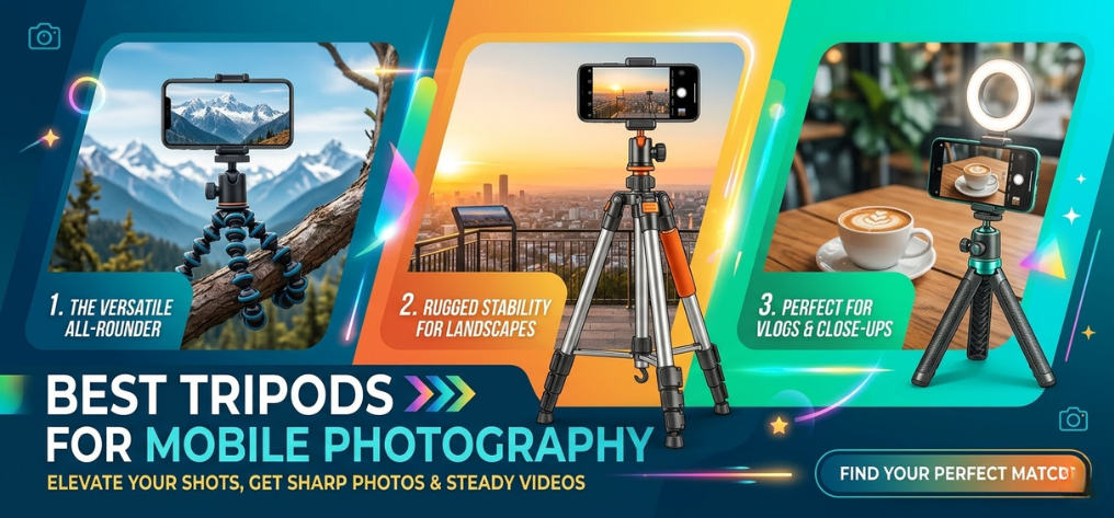 Best Tripods for Mobile Photography in the US