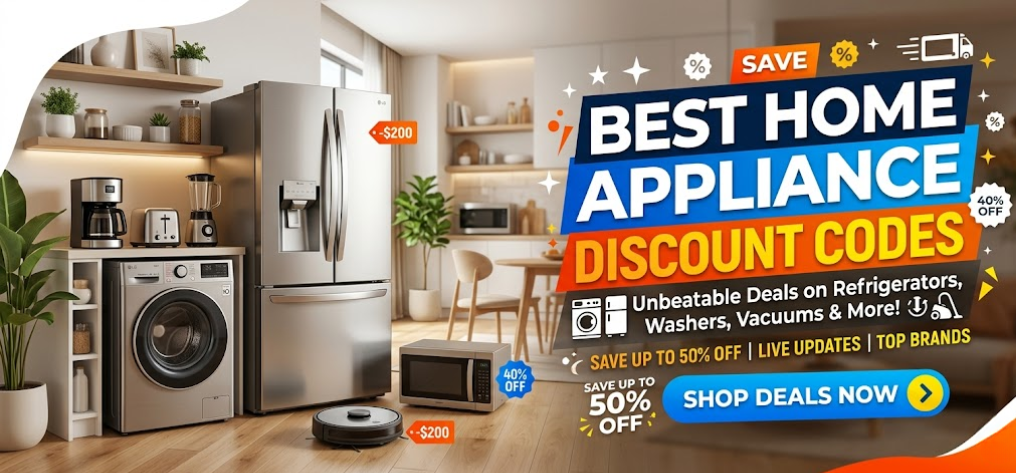 Best Home Appliance Discount Codes