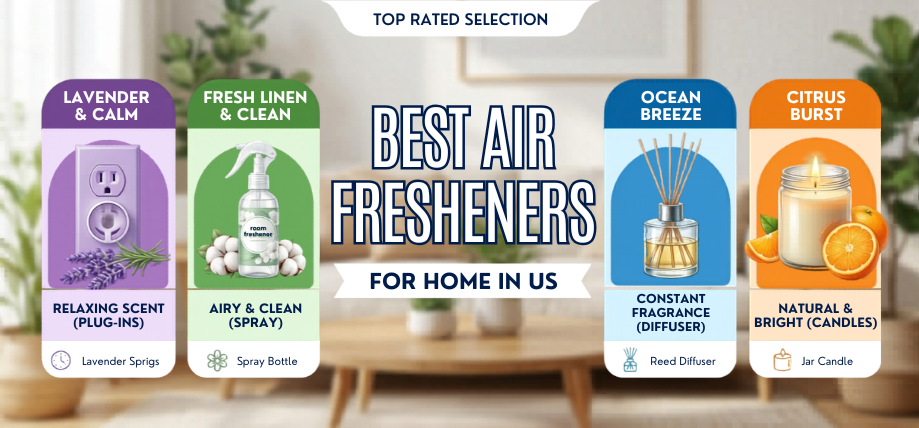Best Air Fresheners for Home in the US 