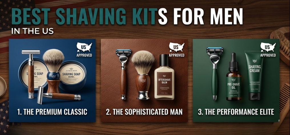 Best Shaving Kits for Men in the US