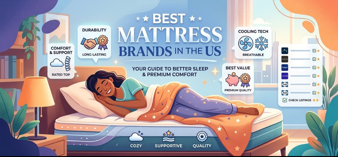 Best Mattress Brands in the US