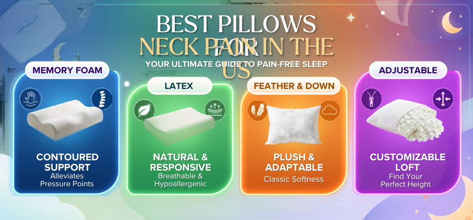 Best Pillows for Neck Pain in the US