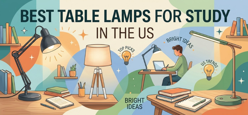 Best Table Lamps for Study in the US