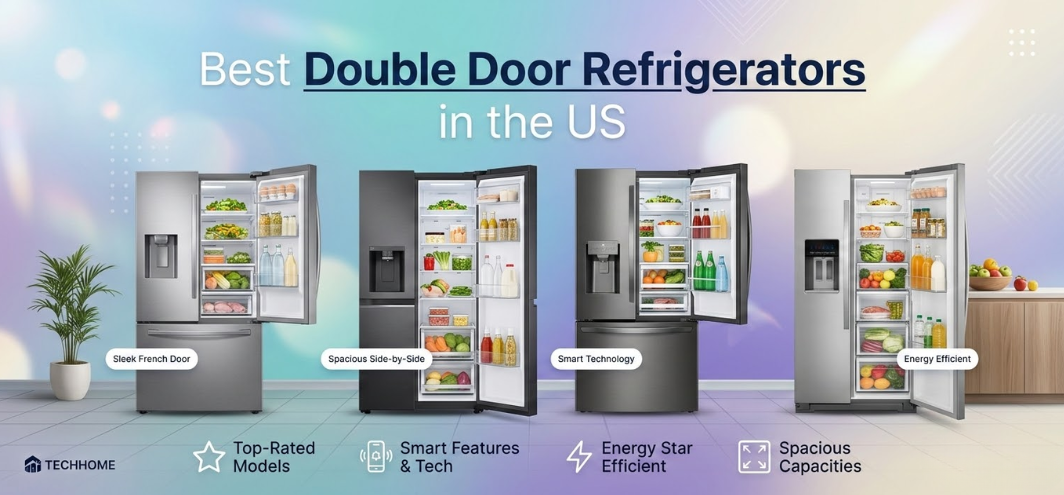 Best Double Door Refrigerators in the US