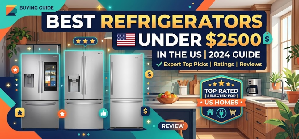 Best Refrigerators Under $2500 in the US