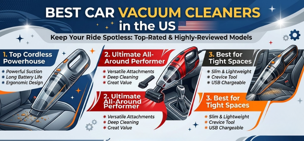 Best Car Vacuum Cleaners in the US