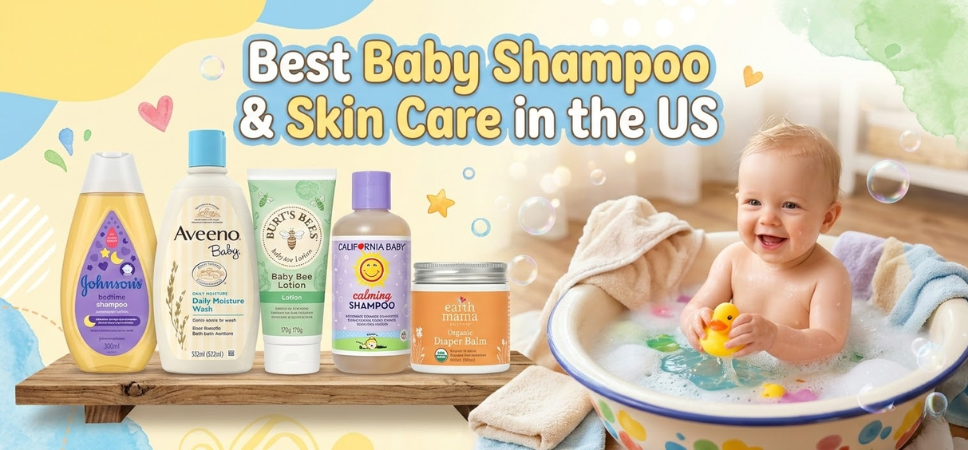 Best Baby Shampoo & Skin Care in the US