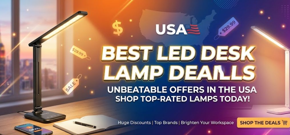 Best LED Desk Lamp Deals