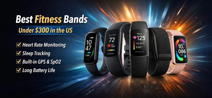 Best Fitness Bands Under $300 in the US
