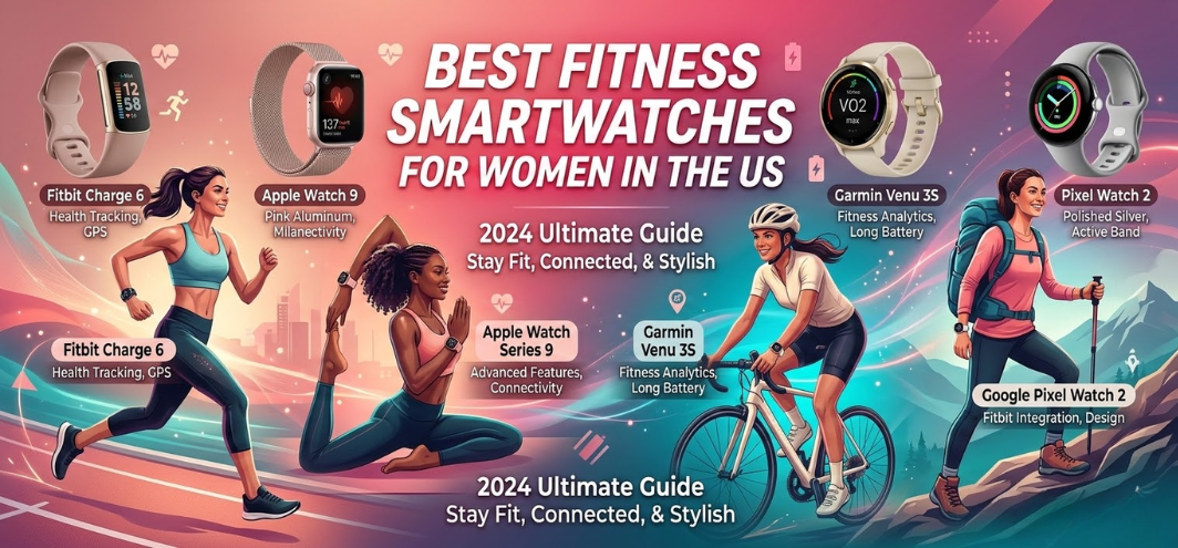 Best Fitness Smartwatches for Women in the US