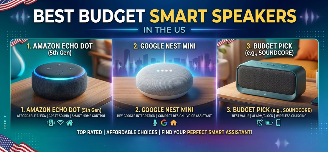 Best Budget Smart Speakers in the US