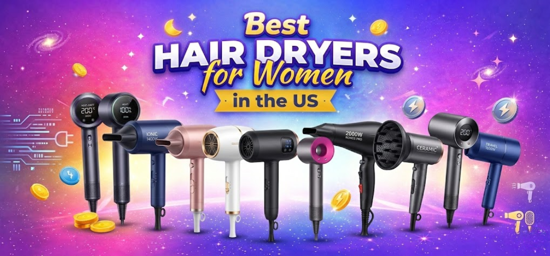 Best Hair Dryers for Women in the US