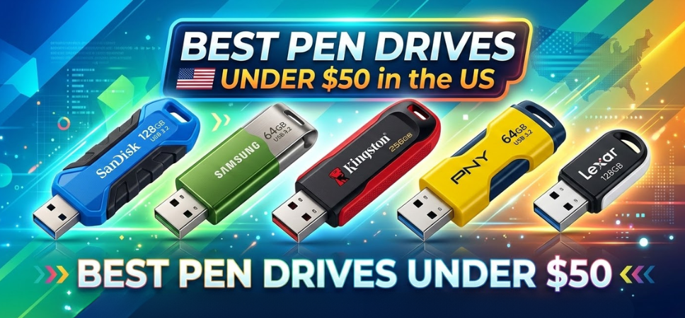 Best Pen Drives Under $50 in the US