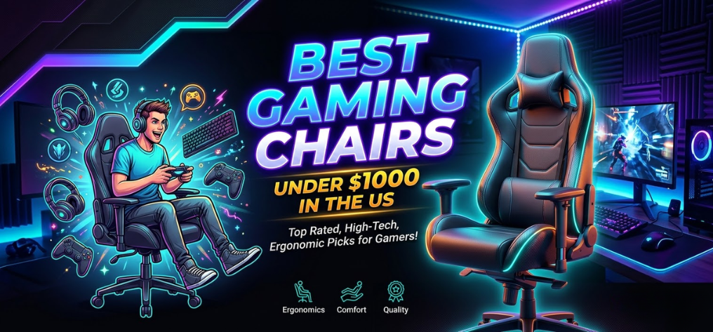 Best Gaming Chairs Under $1000 in the US