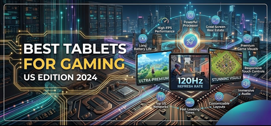 Best Tablets for Gaming in the US 