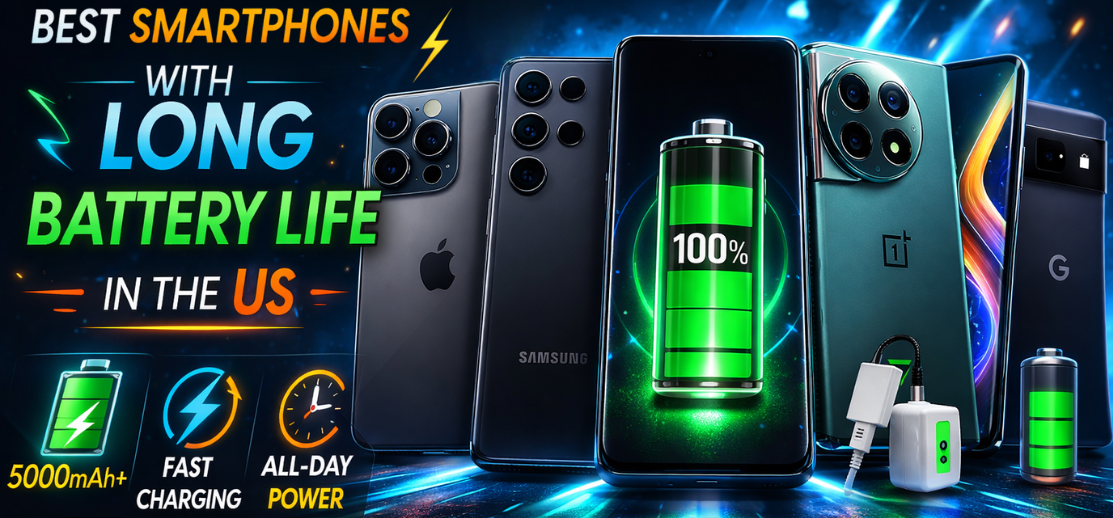 Best Smartphones With Long Battery Life in the US