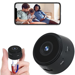 Mini Spy Camera Wireless Hidden WiFi Spy Camera Hidden Cameras HD 1080P Small Camera with Motion Detection Spy Cameras for Home Security and Outdoor Nanny Cam