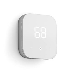 Amazon Smart Thermostat  ENERGY STAR certified, DIY install, Works with Alexa  C-wire required