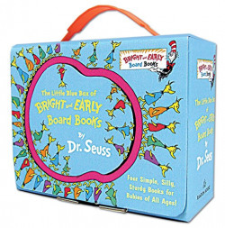 The Little Blue Box of Bright and Early Board Books by Dr. Seuss: Hop on Pop; Oh, the Thinks You Can Think!; Ten Apples Up On Top!; The Shape of Me and Other Stuff (Bright & Early Board Books(TM))