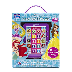 Disney Princess Ariel, Rapunzel, Belle, and More!- Dream Big Princess Me Reader and 8-Book Library - PI Kids