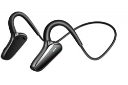 On-Ear Bluetooth Bone Conduction Sports Headset - Lightweight and Comfortable, sweatproof and Drop-Proof, Wireless Headset for Sports and Running - no Ear Damage and Long Battery Life.