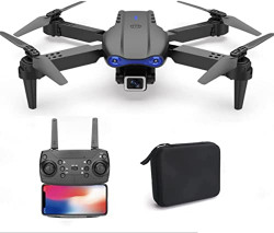 Drone with 1080P Dual HD Camera - 2022 Upgradded RC Quadcopter for Adults and Kids, WiFi FPV RC Drone for Beginners Live Video HD Wide Angle RC Aircraft, Trajectory Flight, Altitude Hold