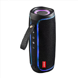 SBOSENT Bluetooth Portable Speaker, Wireless Bluetooth Speakers V5.1USB Card, Micro SD Card, Wireless Speakers with Bluetooth for Outdoor, Indoor, Travel-Black