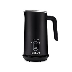 Instant Pot Milk Frother, 4-in-1 Electric Milk Steamer, 10oz/295ml Automatic Hot and Cold Foam Maker and Milk Warmer for Latte, Cappuccinos, Macchiato, 500W