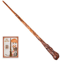 Wizarding World Harry Potter, 12-inch Spellbinding Ron Weasley Wand with Collectible Spell Card, Kids Toys for Ages 6 and up