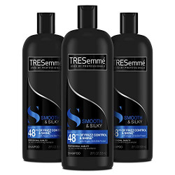 TRESemm Shampoo Tames and Moisturizes Dry Hair With Moroccan Argan Oil Smooth and Silky For Professional Quality Salon-Healthy Look And Shine 28 oz 3 Count