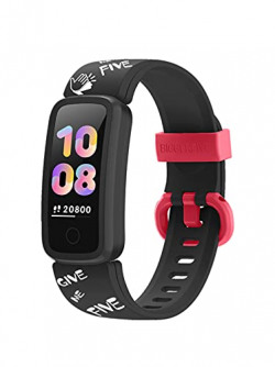 BIGGERFIVE Vigor Kids Fitness Tracker Watch for Boy Girl Age 5-15, Pattern Activity Tracker, Heart Rate Sleep Monitor, Pedometer Watch, IP68 Waterproof Calorie Step Counter Watch with Alarm Clock
