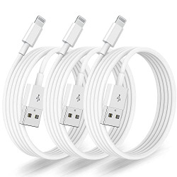 iPhone Charger 3Pack 6FT MFi Certified Lightning Cable Fast Charging Cords iPhone Cable Compatible with iPhone 13 12 11 XS XR X Pro Max Mini 8 7 6S 6 Plus 5S SE iPad iPod AirPods