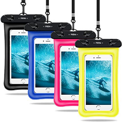 FRIENA Waterproof Phone Pouch IPX8 Universal Waterproof Phone Case Underwater Dry Bags Compatible for iPhone 12/SE/11 Pro/XS Max/XR/X/8P Galaxy S20/S10/S9 Up to 6.9 