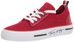 Tommy Hilfiger womens Twgessie Sneaker, Red613, 6.5 US