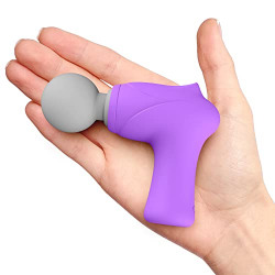 Mini Wand Massager,Rechargeable Personal Massager - Quiet & Waterproof - 10 Patterns Small Personal Massager, Neck Shoulder Back Body Massager,Sports Recovery