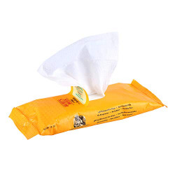 Burt's Bees for Dogs Multipurpose Grooming Wipes | Puppy and Dog Wipes for All Purpose Cleaning & Grooming | Cruelty Free, Sulfate, & Paraben Free, pH Balanced for Dogs - 50 Ct Pet Wipes