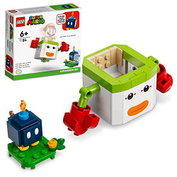 LEGO Super Mario Bowser Jr.s Clown Car Expansion Set 71396 Building Kit; Collectible Toy for Kids Aged 6 and up (84 Pieces)