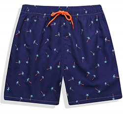 Dissolving Swim Shorts Prank Trunks Funny Gift for Brother Boyfriend Bachelor Beach Party in The Swimming Pool (2X-Large, Coco Blue)