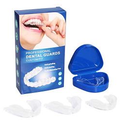 Mouth Guard, Professional Grinding Night Guard for Teeth Grinding, Stops Bruxism, TMJ & Eliminates Teeth Grinding