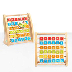 Early Learning Centre Alphabet Teaching Frame, Learning to Read Toys, Ages 2 Years, Amazon Exclusive, by Just Play
